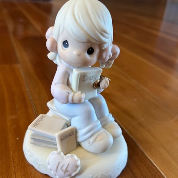 1997 Growing in Grace, Age 14 Precious Moment - Picture 1 of 2